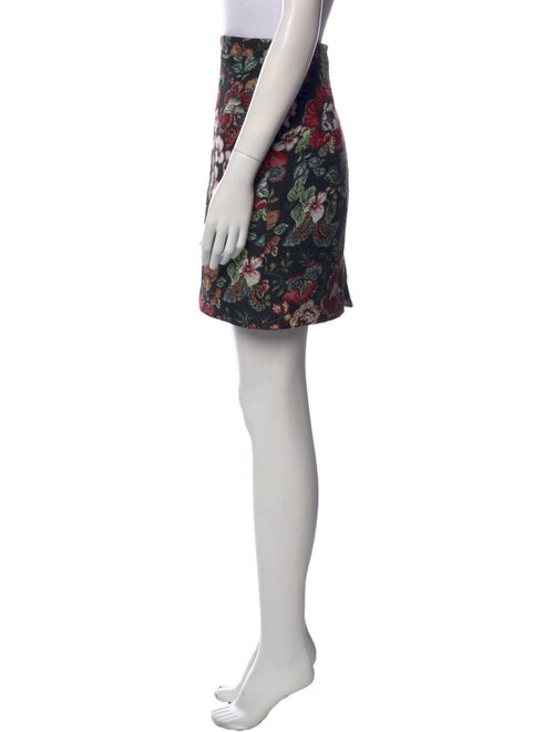 Anne Fontaine Floral Print Mini Skirt