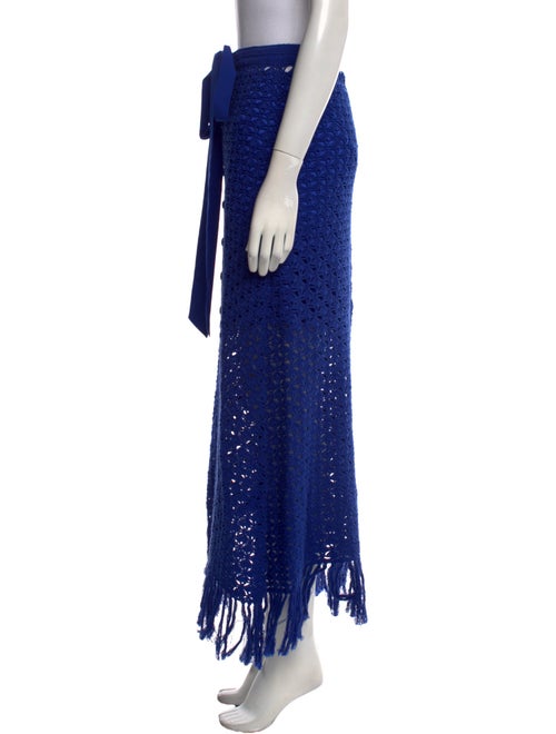 Anne Fontaine Lace Pattern Midi Length Skirt