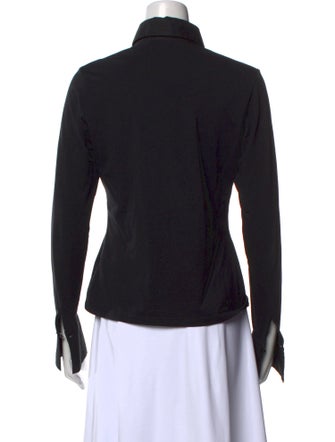 Anne Fontaine Long Sleeve Button-Up Top