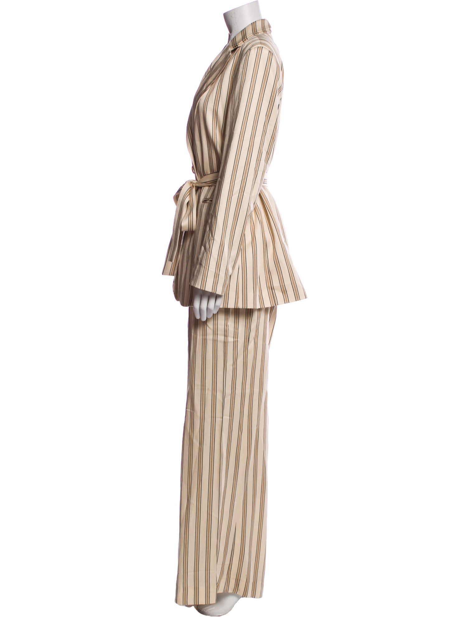 Anne Fontaine Striped Pant Set