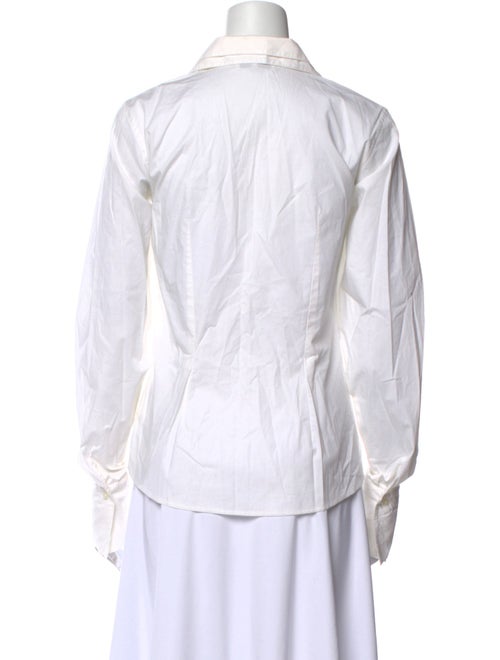 Anne Fontaine Long Sleeve Button-Up Top