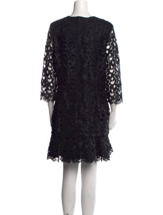 Anne Fontaine Lace Pattern Mini Dress