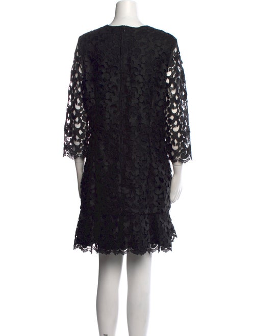 Anne Fontaine Lace Pattern Mini Dress