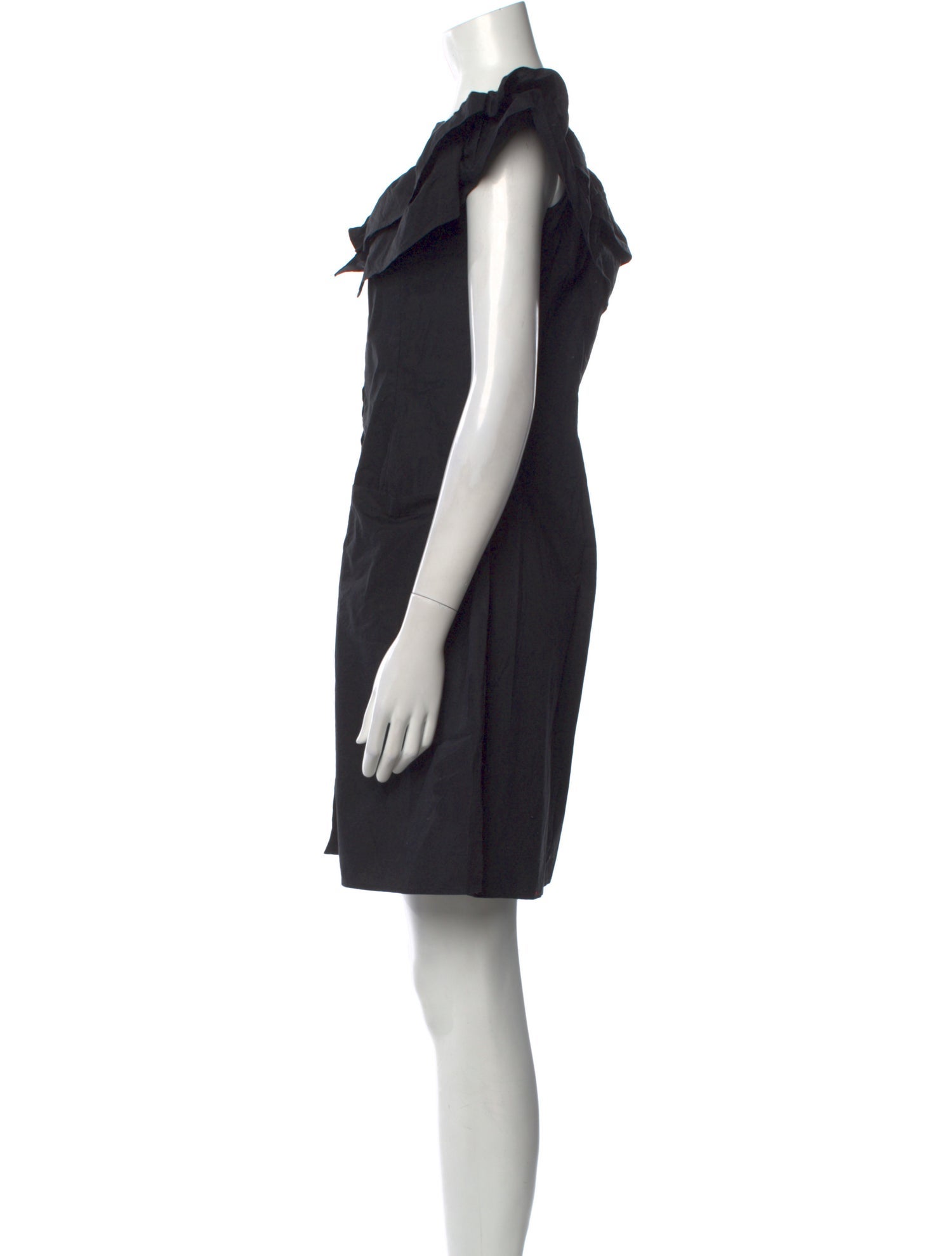 Anne Fontaine Off-The-Shoulder Mini Dress