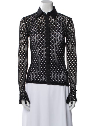 Anne Fontaine Long Sleeve Polo