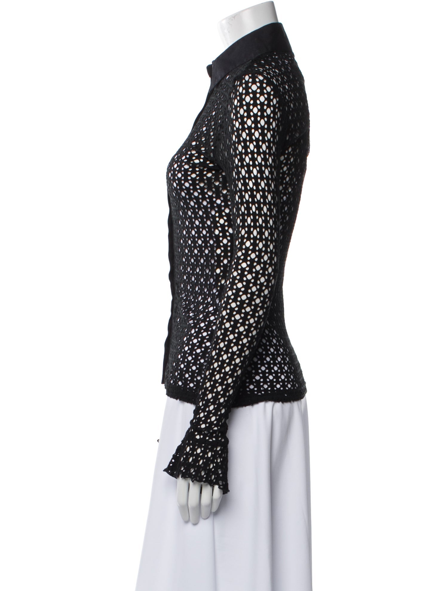 Anne Fontaine Long Sleeve Polo