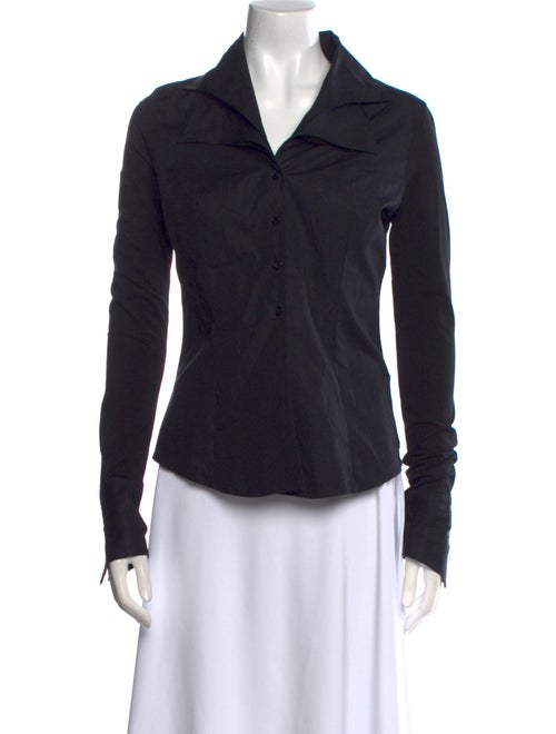 Anne Fontaine Long Sleeve Button-Up Top