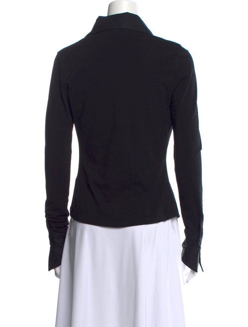 Anne Fontaine Long Sleeve Button-Up Top