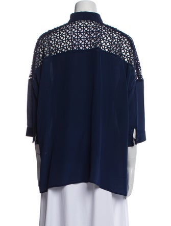 Anne Fontaine Three-Quarter Sleeve Blouse