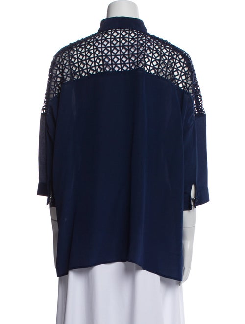 Anne Fontaine Three-Quarter Sleeve Blouse