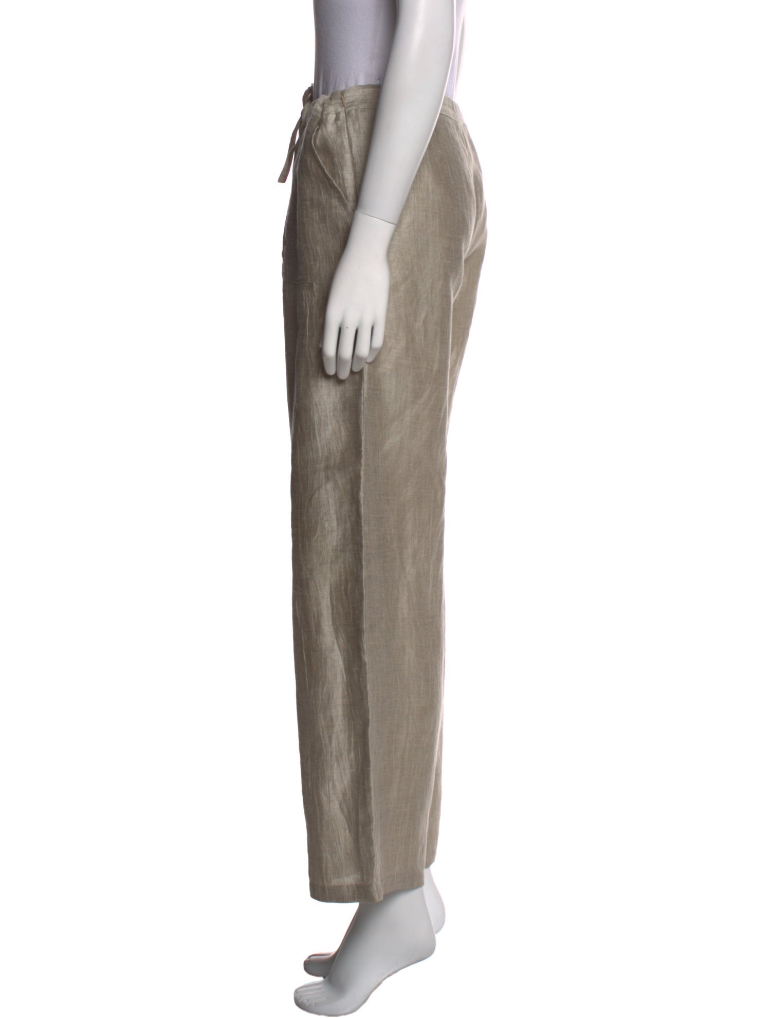 Anne Fontaine Linen Wide Leg Pants