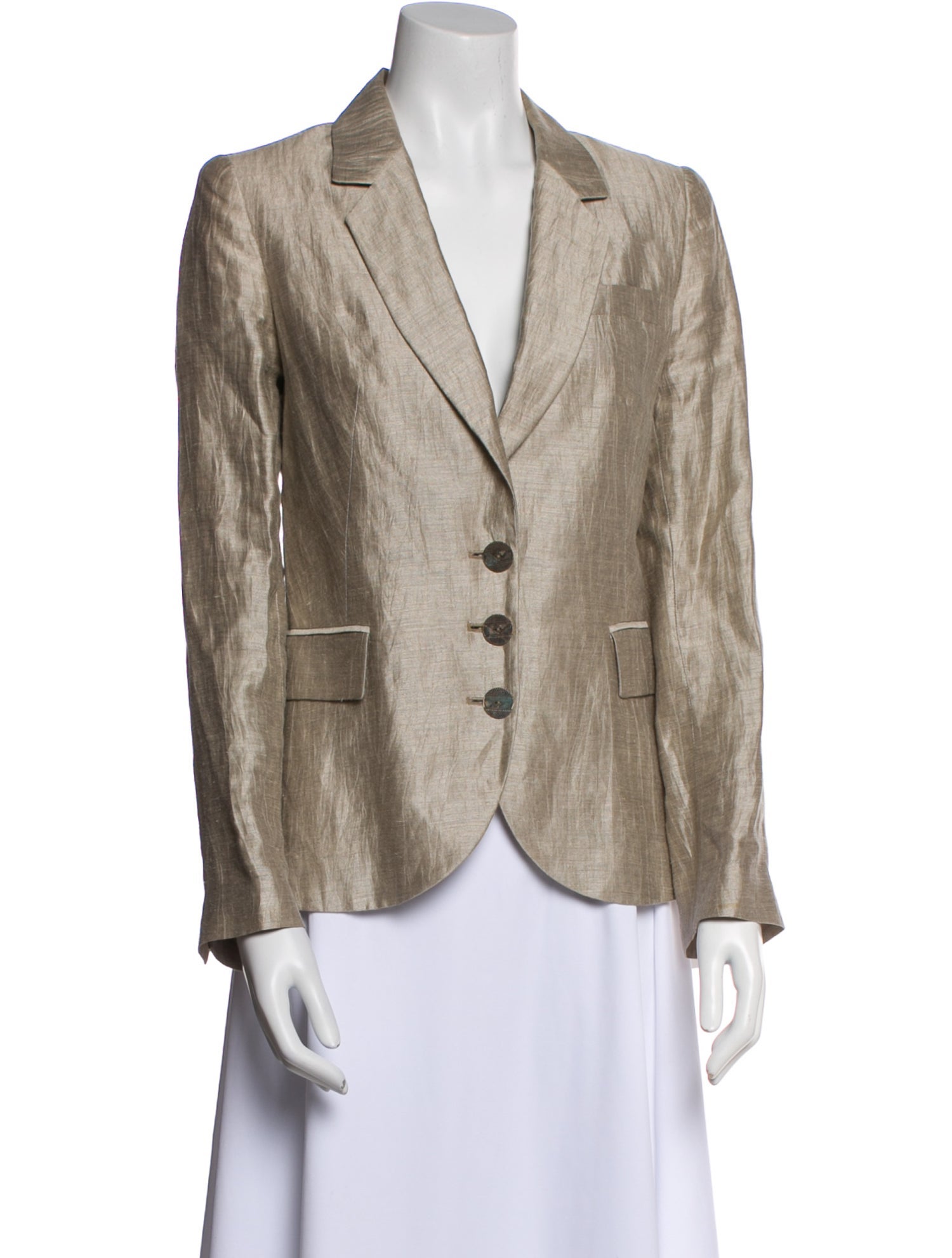 Anne Fontaine Linen Blazer