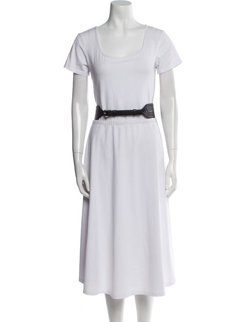 Anne Fontaine Wide Leather Waist Belt