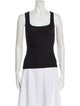 Anne Fontaine Square Neckline Sleeveless Top