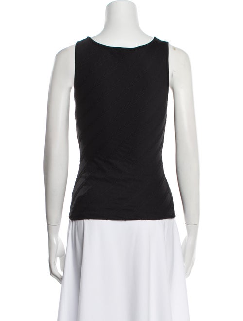 Anne Fontaine Square Neckline Sleeveless Top