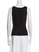 Anne Fontaine Square Neckline Sleeveless Top