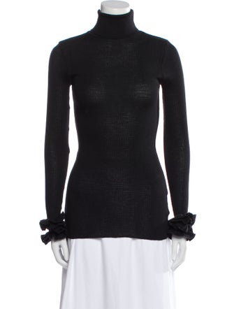 Anne Fontaine Wool Turtleneck Sweater