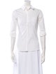 Anne Fontaine Three-Quarter Sleeve Button-Up Top