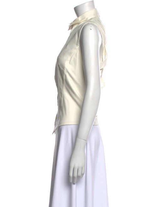 Anne Fontaine Linen Sleeveless Top