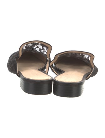 Anne Fontaine Suede Mules