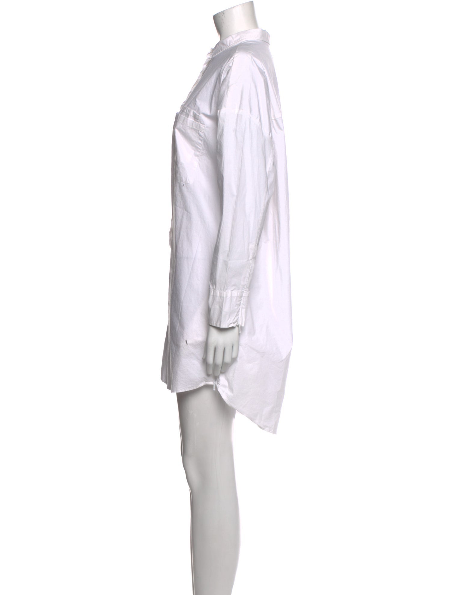 Anne Fontaine Mock Neck Mini Dress