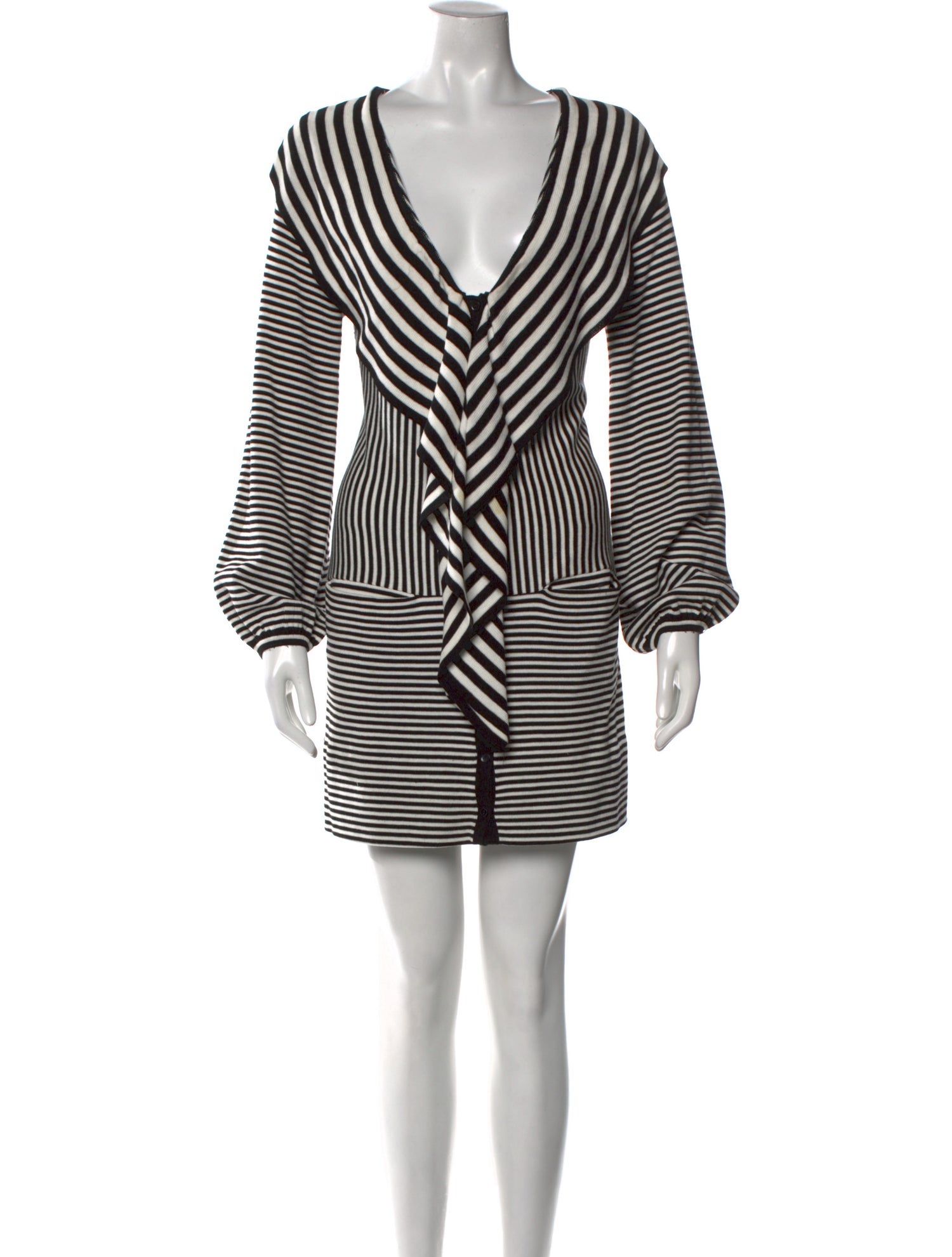 Anne Fontaine Striped Mini Dress