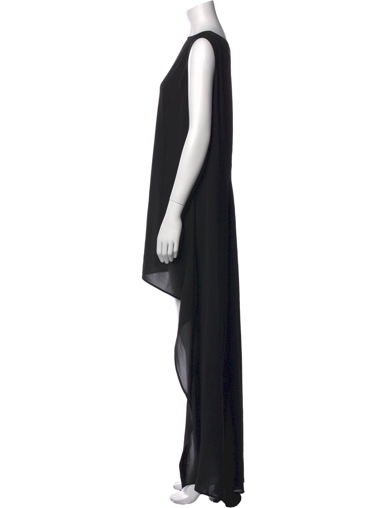 Anne Fontaine Bateau Neckline Long Dress