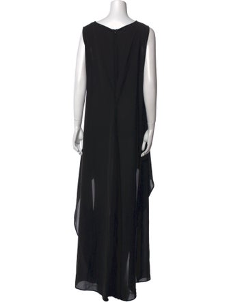 Anne Fontaine Bateau Neckline Long Dress