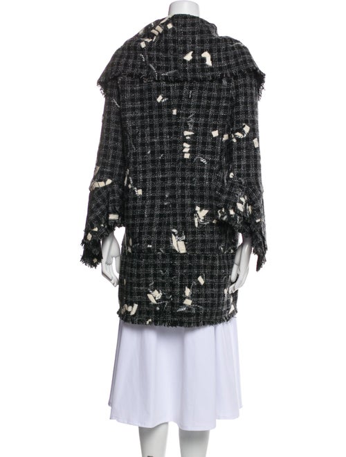 Anne Fontaine Printed Faux Fur Coat