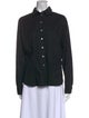 Anne Fontaine Long Sleeve Button-Up Top