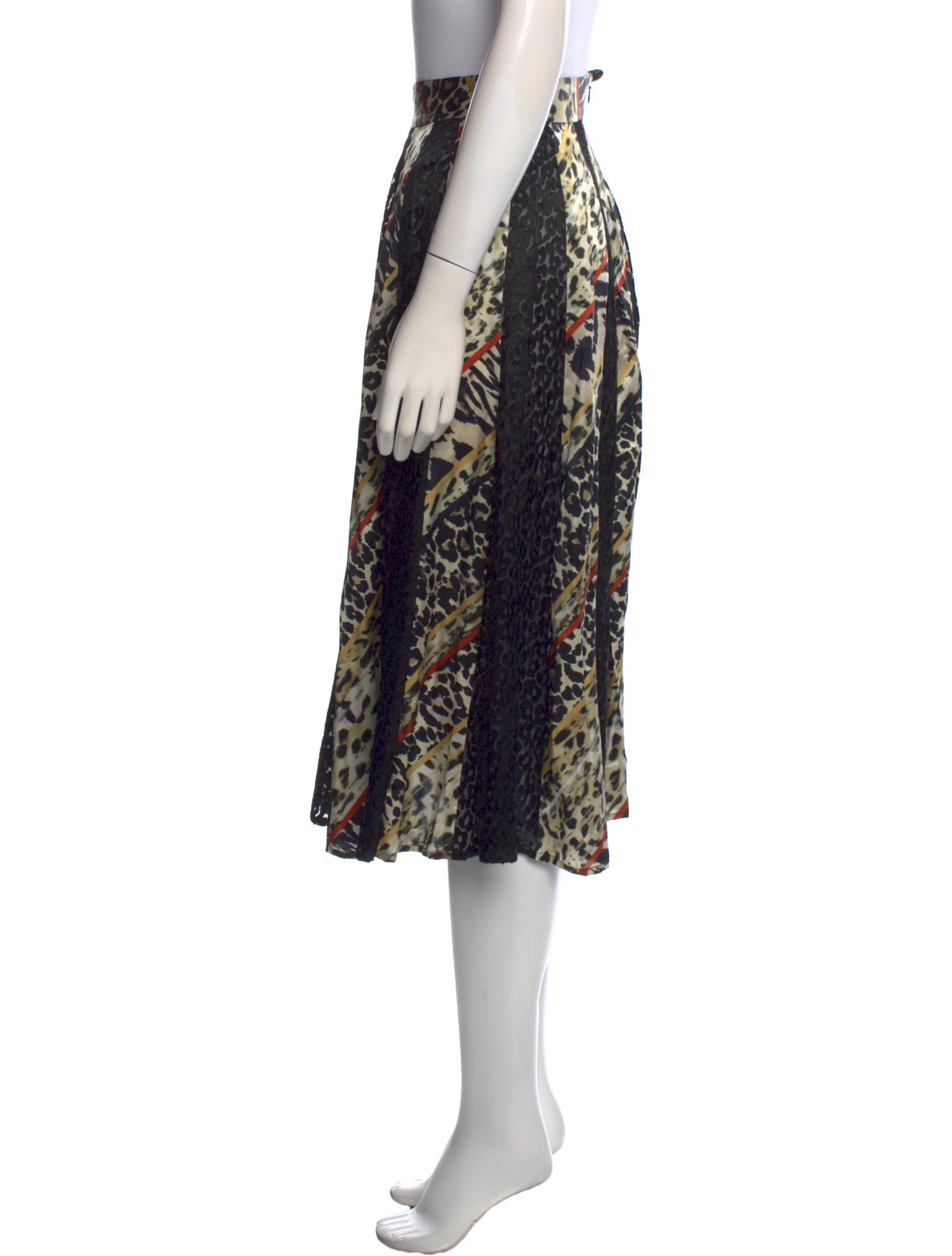 Anne Fontaine Silk Midi Length Skirt w/ Tags