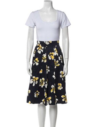 Anne Fontaine Floral Print Skirt Set