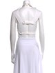 Anne Fontaine Sleeveless Crop Top
