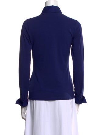 Anne Fontaine Long Sleeve Button-Up Top