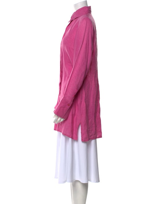 Anne Fontaine Linen Long Sleeve Tunic