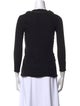 Anne Fontaine Wool V-Neck Sweater