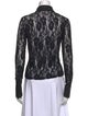 Anne Fontaine Lace Lace Pattern Button-Up Top