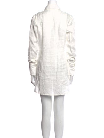 Anne Fontaine Linen Mini Dress