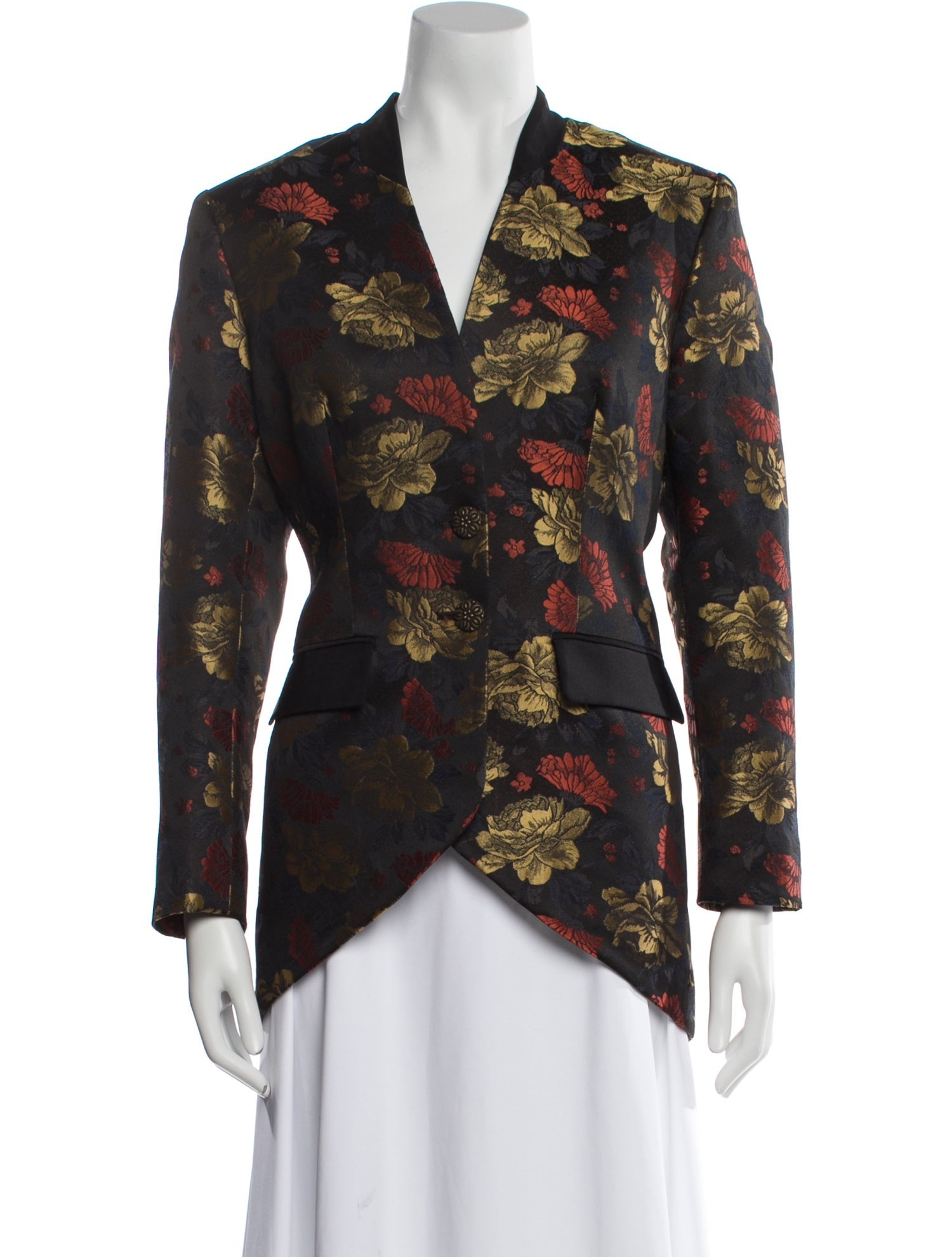 Anne Fontaine Floral Print Blazer