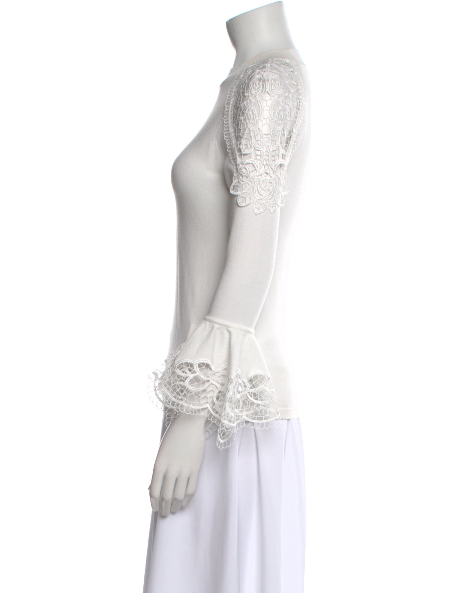 Anne Fontaine Mock Neck Sweater