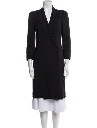 Anne Fontaine Virgin Wool Peacoat