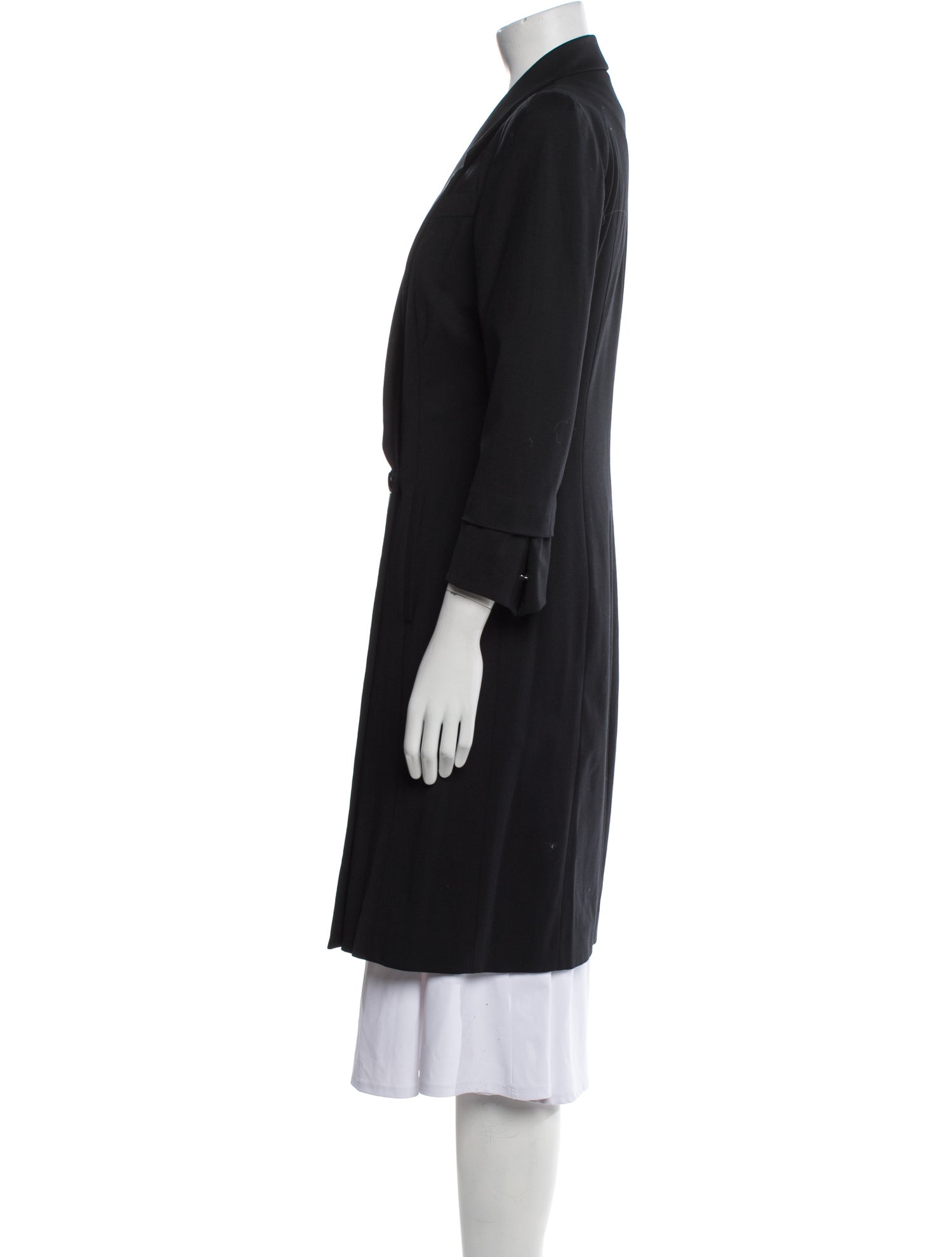 Anne Fontaine Virgin Wool Peacoat