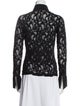 Anne Fontaine Lace Lace Pattern Button-Up Top