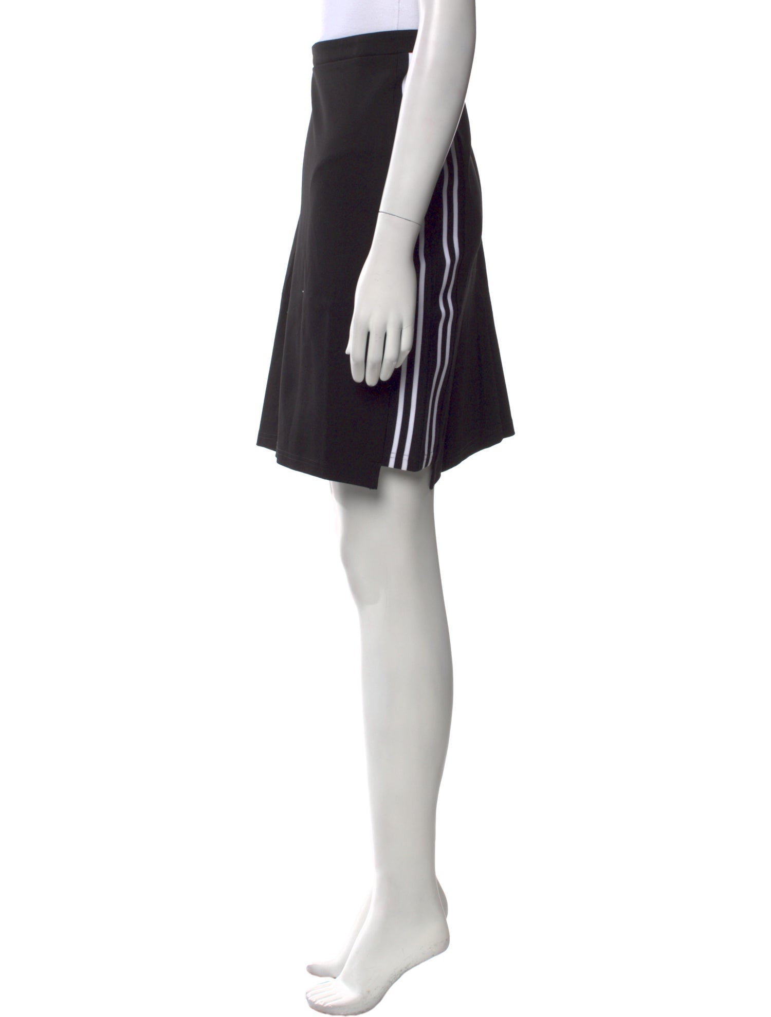 Anne Fontaine Grosgrain Trim Knee-Length Skirt