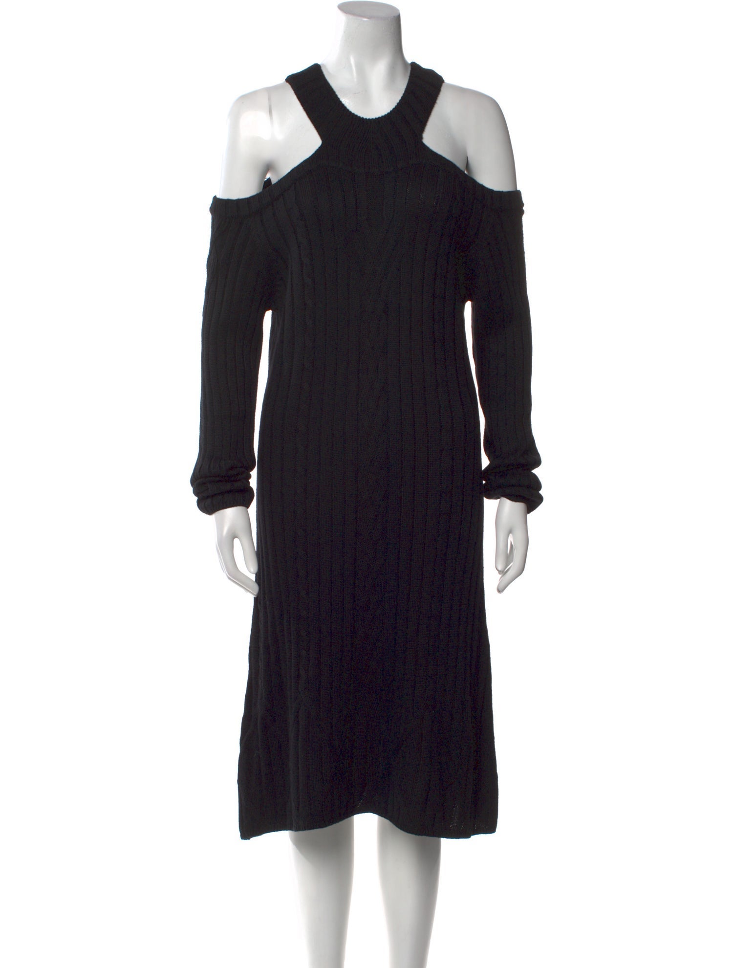 Anne Fontaine Crew Neck Knee-Length Dress w/ Tags