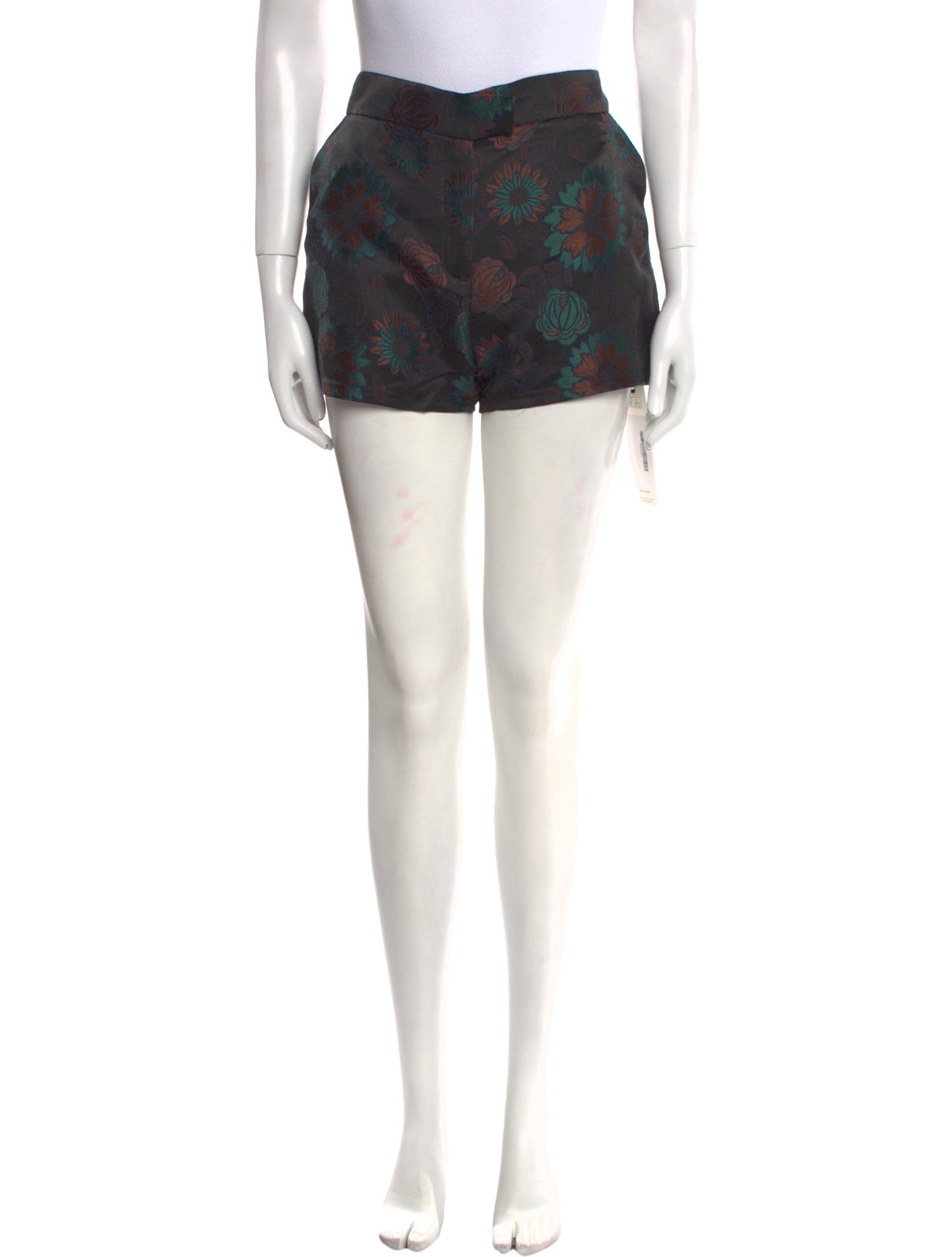 Anne Fontaine Floral Print Mini Shorts w/ Tags