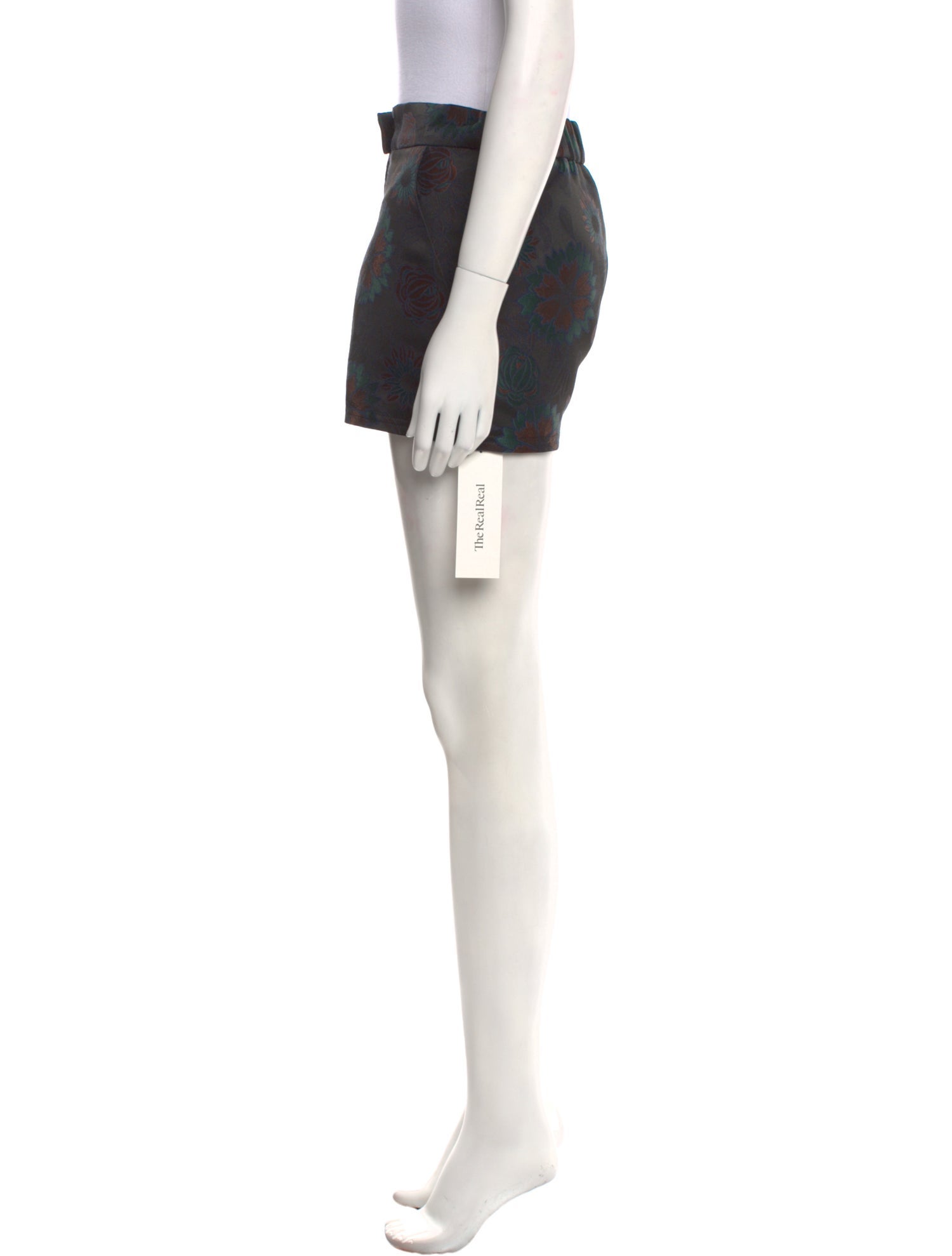 Anne Fontaine Floral Print Mini Shorts w/ Tags