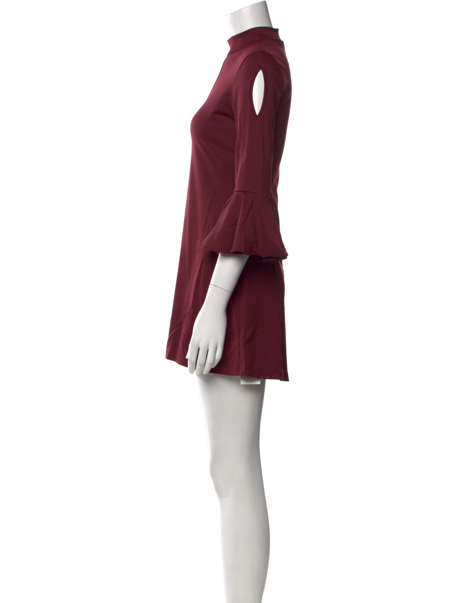 Anne Fontaine Mock Neck Mini Dress