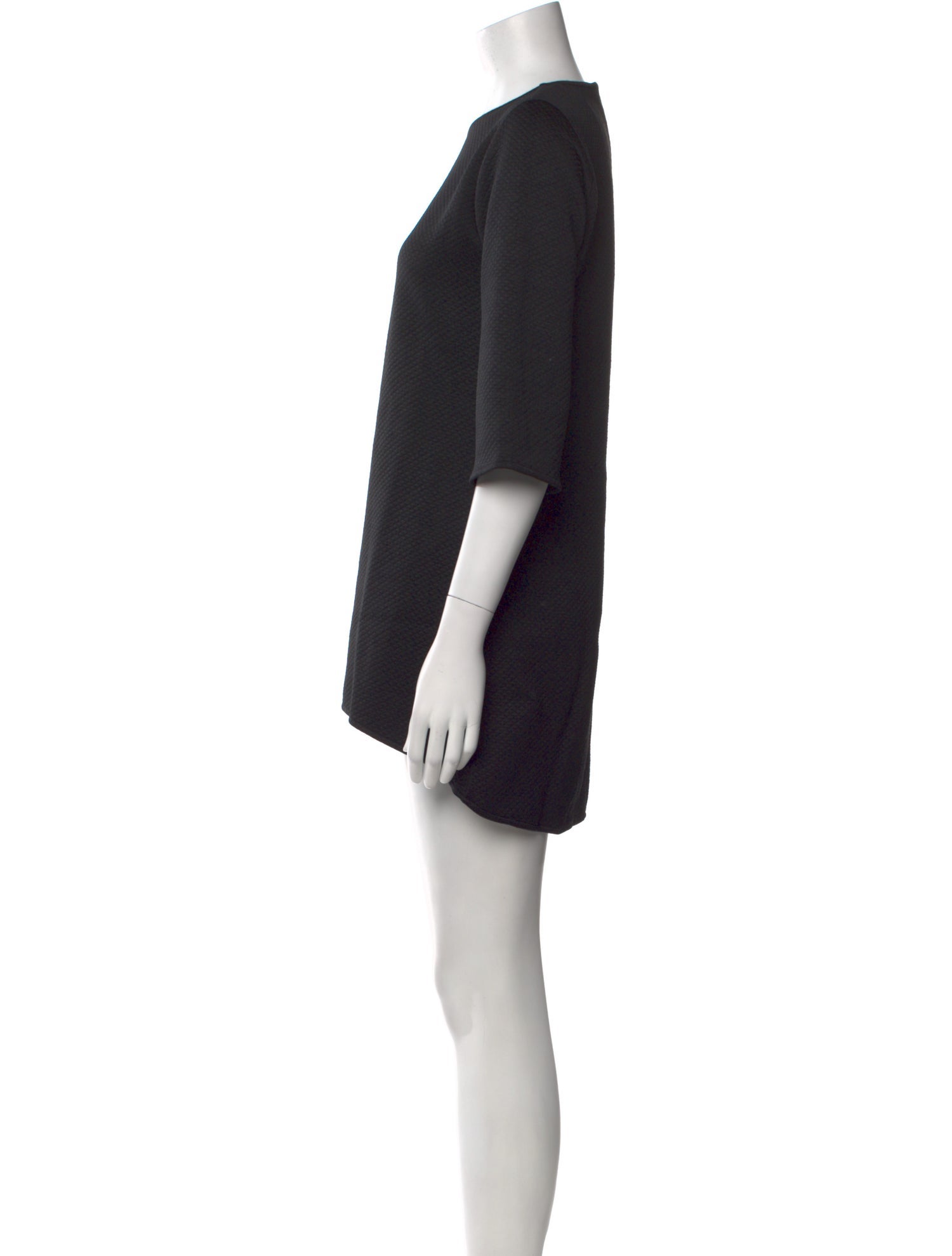 Anne Fontaine Crew Neck Mini Dress