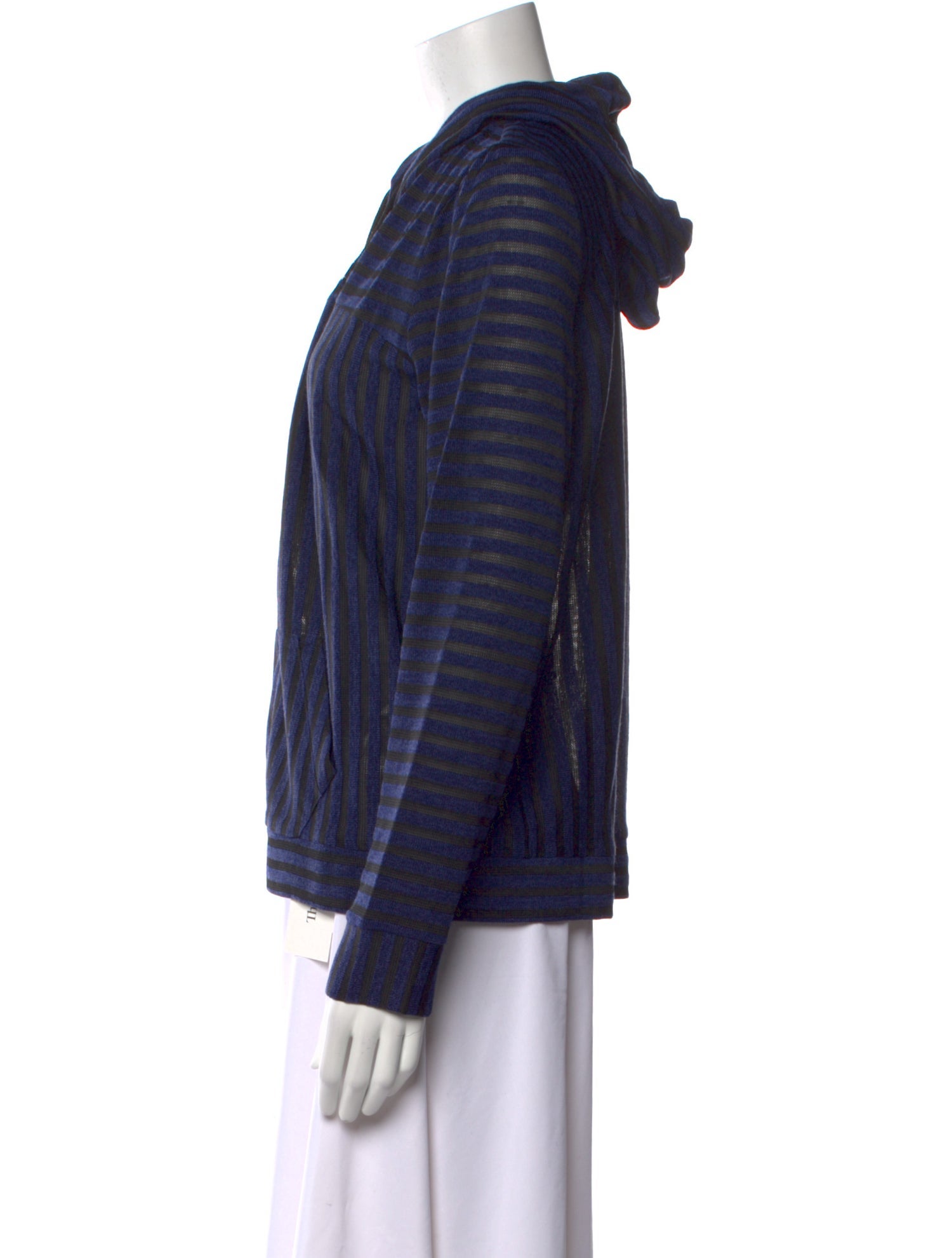 Anne Fontaine Crew Neck Long Sleeve Button-Up Top w/ Tags